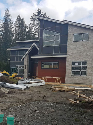 New Build landscaping, Maple Ridge