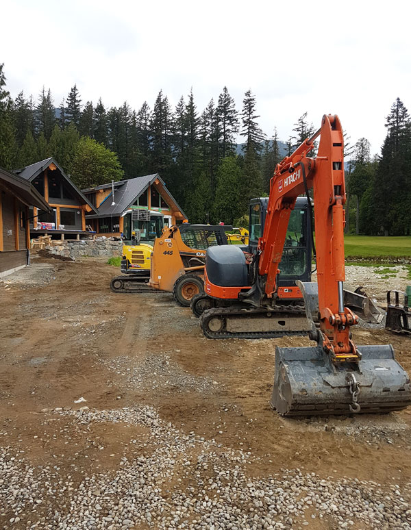 Compact Excavator Mission BC