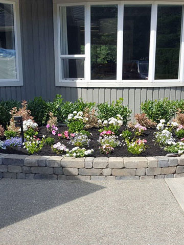 Acreage Home landscaping Maple Ridge