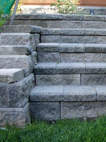 Stone, Timber and Brick Retaining Walls