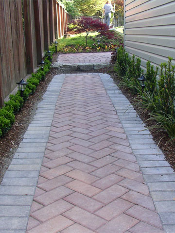 Flagstone and Interlock Stonework Patios and Walkways