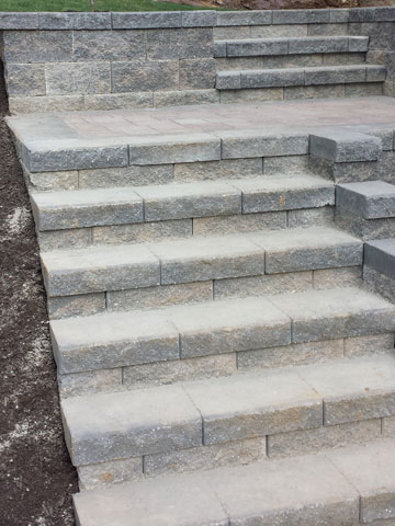 Stone, Timber and Brick Retaining Walls