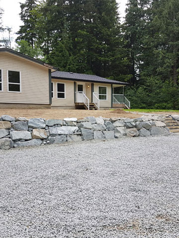 Natural Stone Retaining Walls