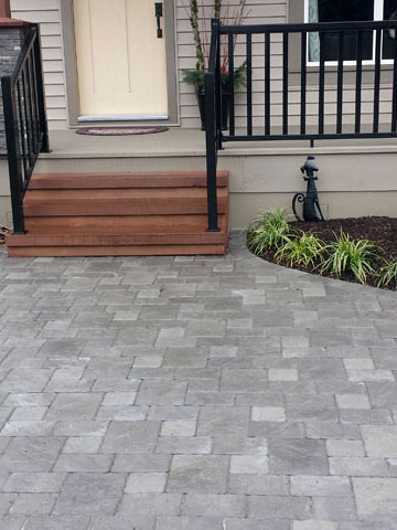 Interlock Stonework Patios and Walkways