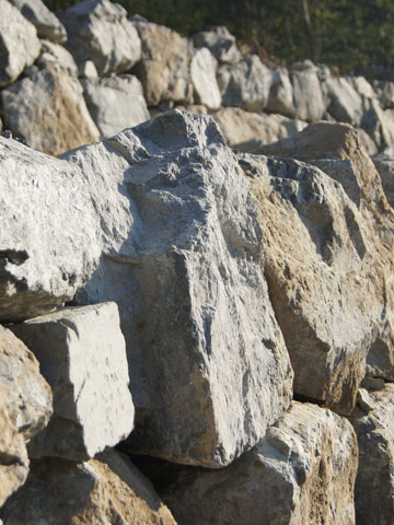 Natural Stone Retaining Walls