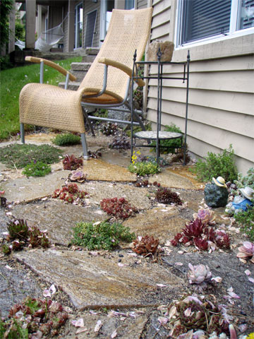 Flagstone and Interlock Stonework Patios and Walkways