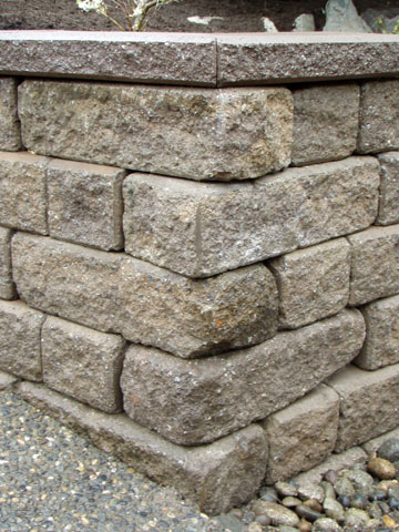 Stone, Timber and Brick Retaining Walls