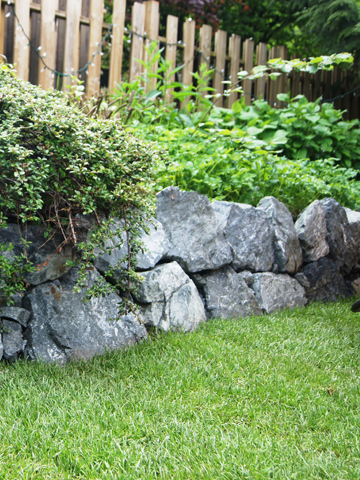 Natural Stone Retaining Walls