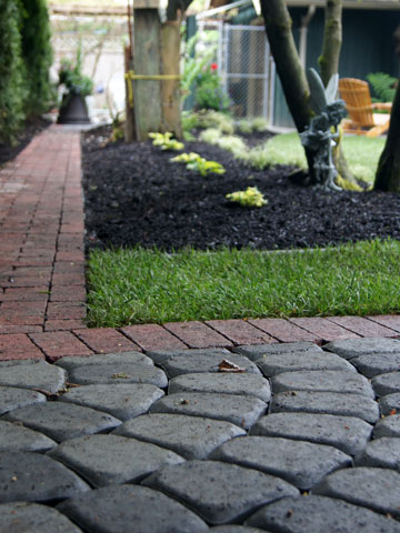 Flagstone and Interlock Stonework Patios and Walkways