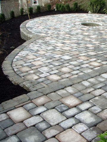 Flagstone and Interlock Stonework Patios and Walkways