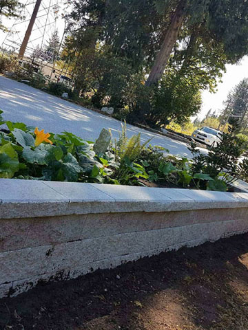 Stone, Timber and Brick Retaining Walls