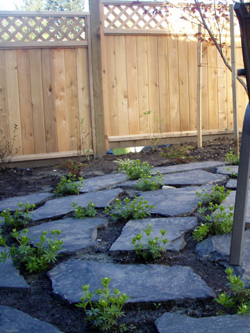 Flagstone and Interlock Stonework Patios and Walkways