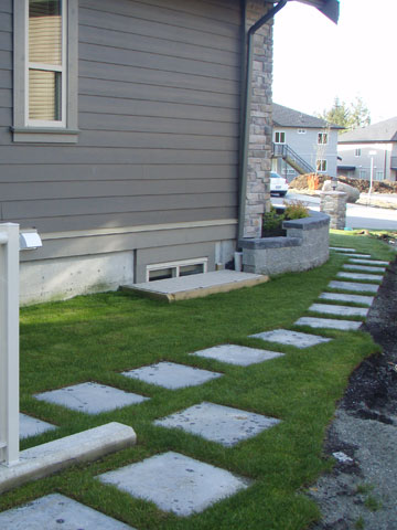 Flagstone and Interlock Stonework Patios and Walkways