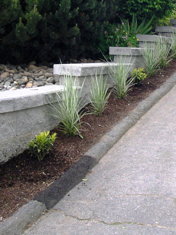 Stone, Timber and Brick Retaining Walls