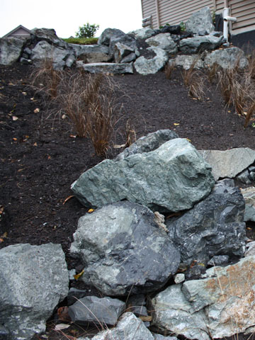 Natural Stone Retaining Walls